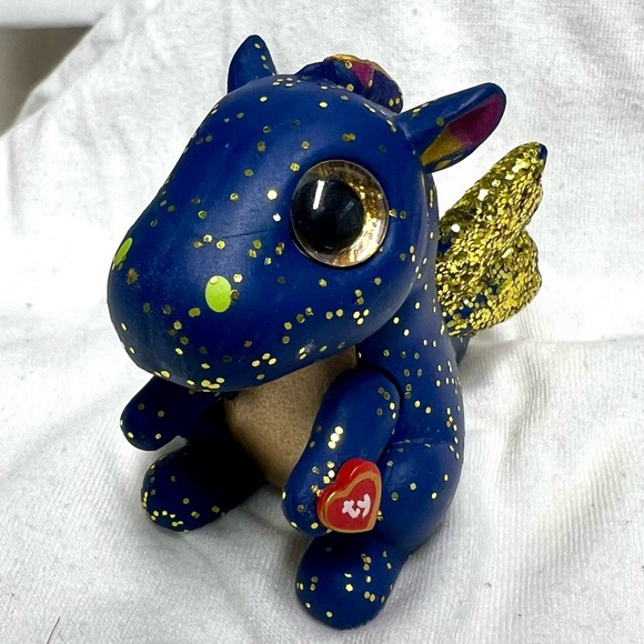 TY Mini Boos Hand Painted Collectibles, 9 Figurines includes Saffire Blue Dragon - Picture 6 of 14